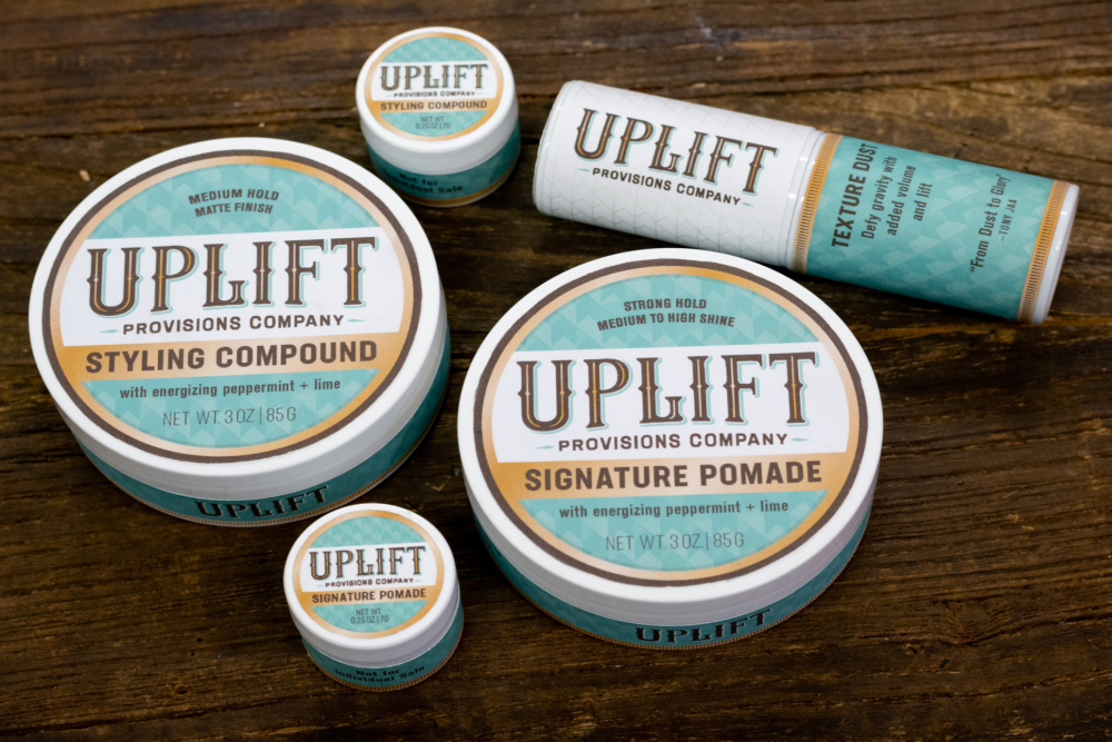 Uplift Provisions Company - Sea Salt Hair Texturizing Spray -5.5 oz, Clear