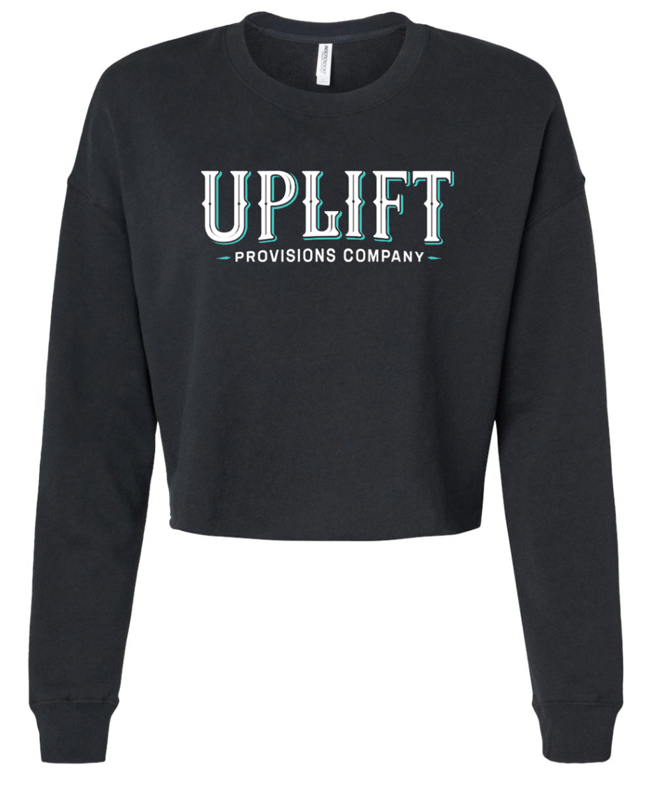Uplift Crew Crop - Black