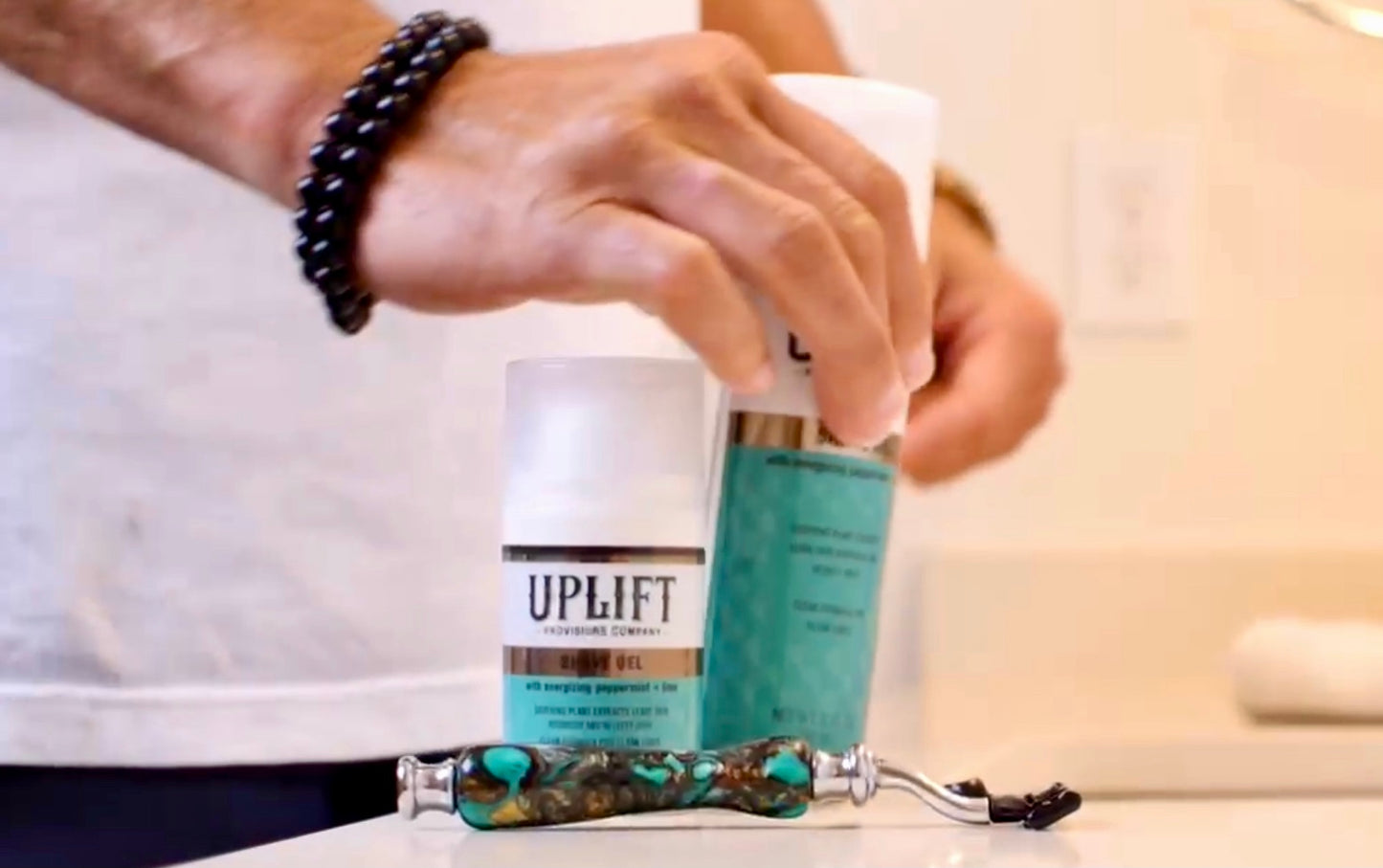 Gel de afeitar transparente 1 litro