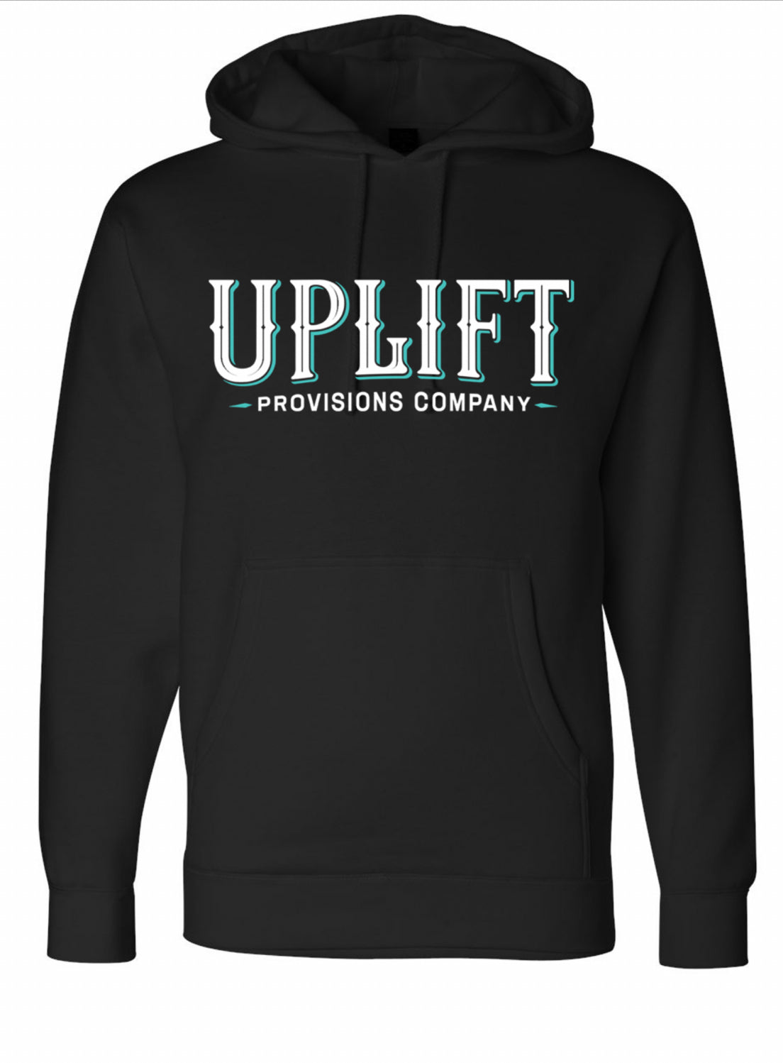 Sudadera con capucha negra Signature