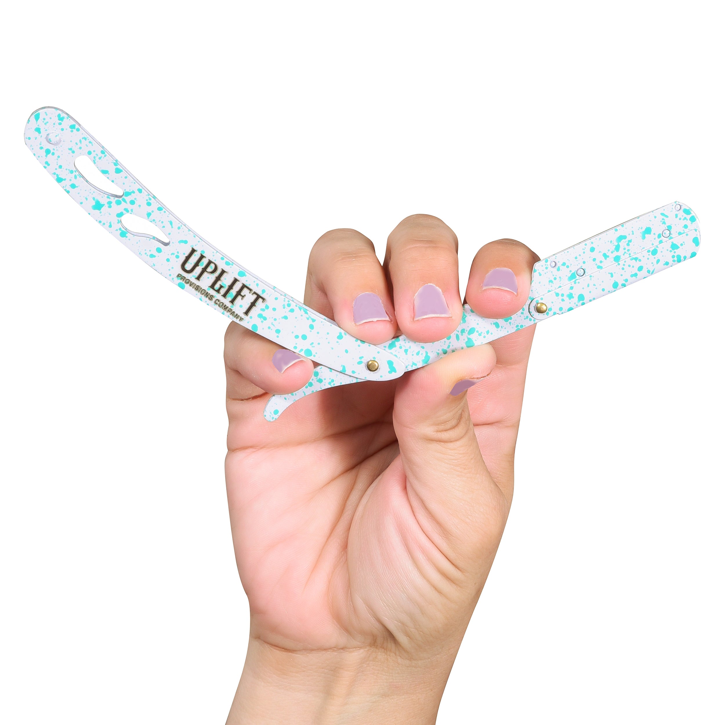 Uplift Signature Swing Lock Razor in White – Uplift Provisions Company